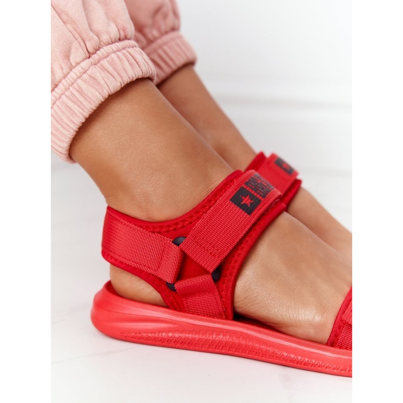 Damen Sportsandalen Big Star HH274A027 Rot 2