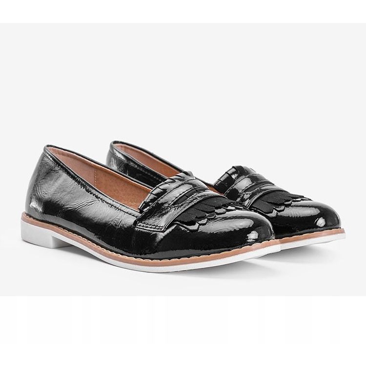 Lackierte Loafer Perfect Lady in Schwarz 1