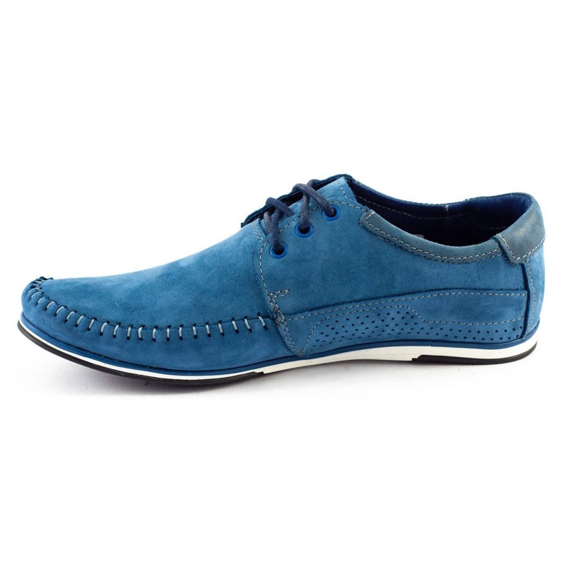 KOMODO Schuhe Herren Mokassins 875 blau 1