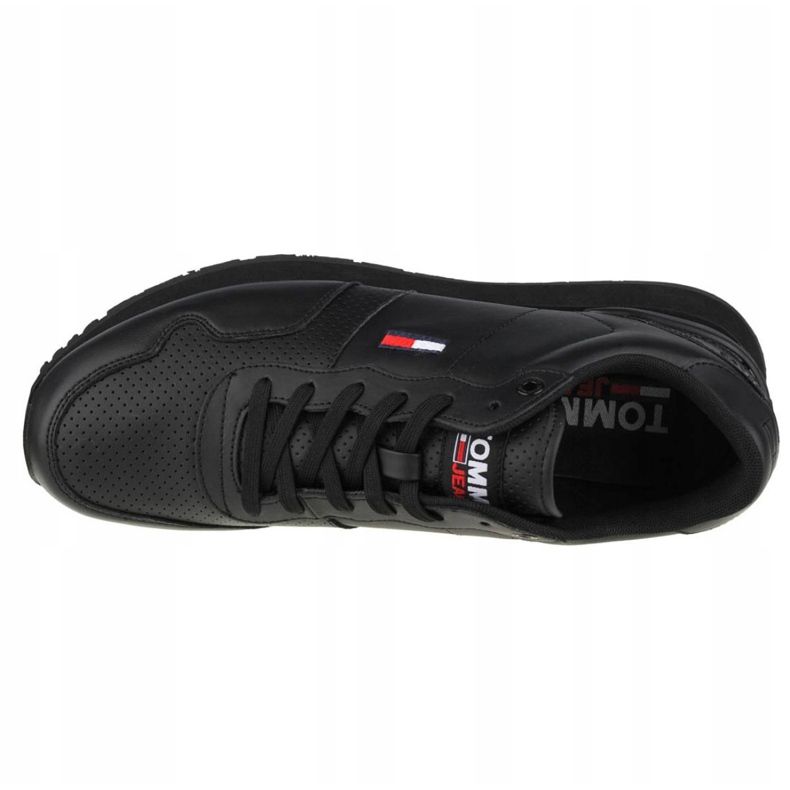 Tommy Hilfiger Jeans Lifestyle Lea Runner M EM0EM00665-BDS Schuhe schwarz 2