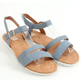 Blaue Damensandalen X570 Denim Blue 1