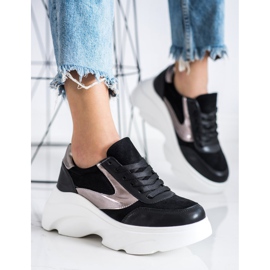 Seastar Mode-Turnschuhe schwarz 1