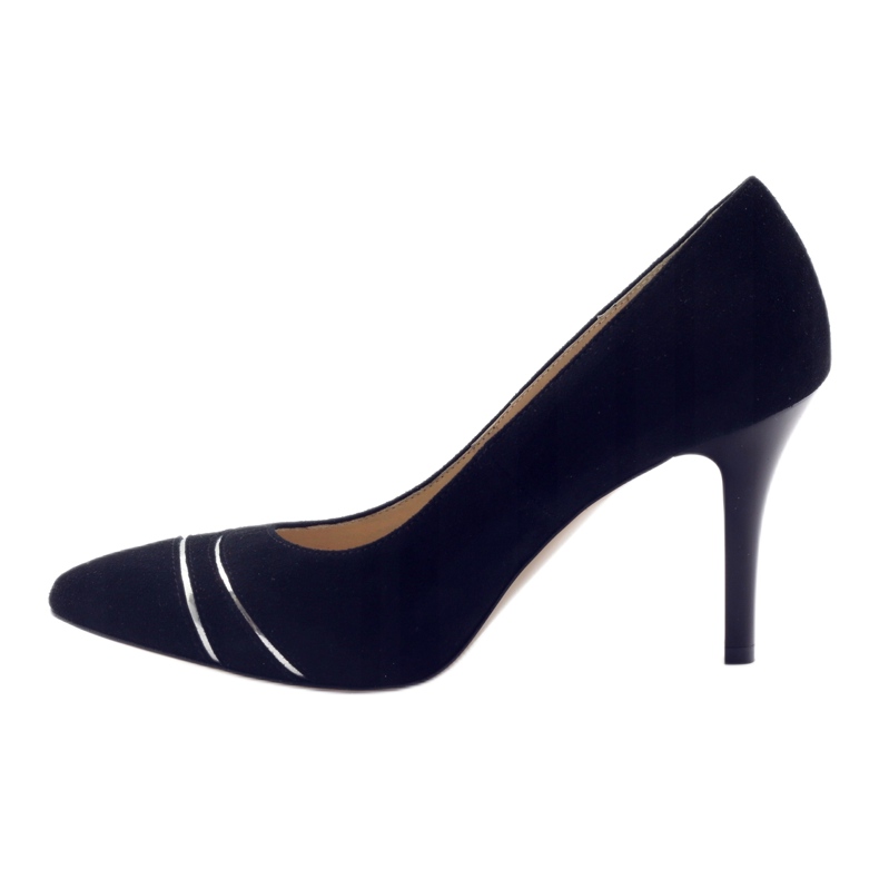Pumps für Damen Stilettos Anis 4474 schwarz silber- 2