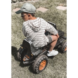 Kinderschuhe California in Schwarz und Weiß mit Klettverschluss 9
