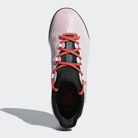 Adidas X Tango 17.3 Tf Jr CP9025 Fußballschuhe weiß weiß 2