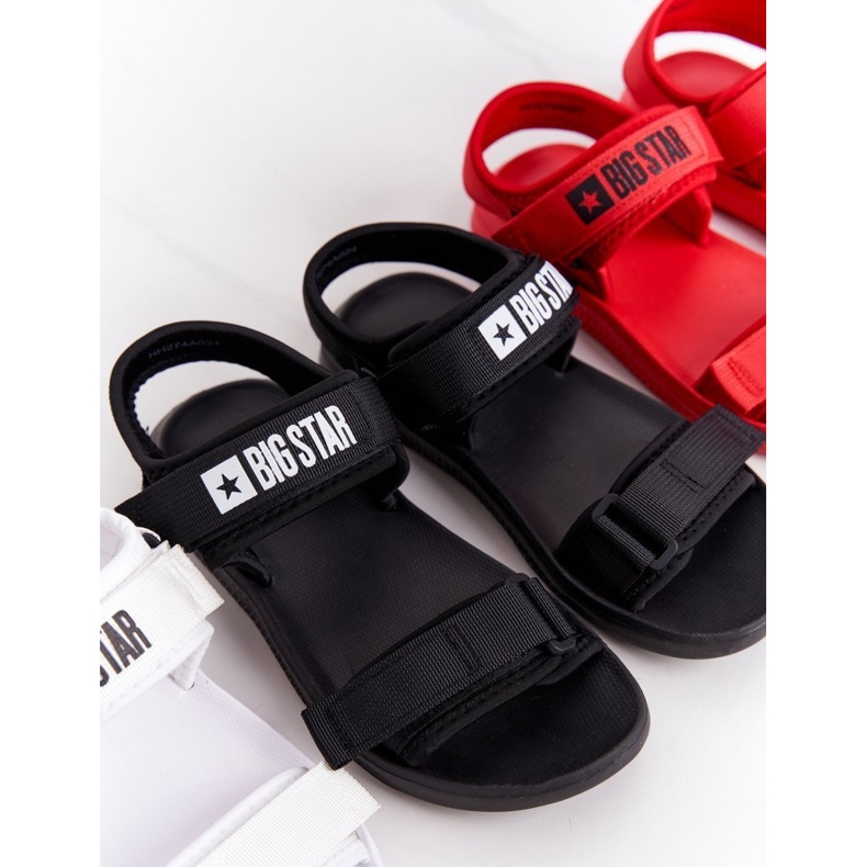 Damen Sportsandalen Big Star HH274A024 Schwarz 2