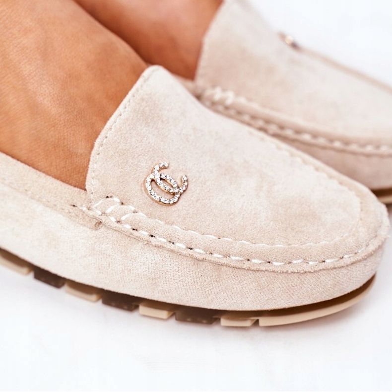 PS1 Loafer aus Wildleder für Damen Beige Madelyn 1