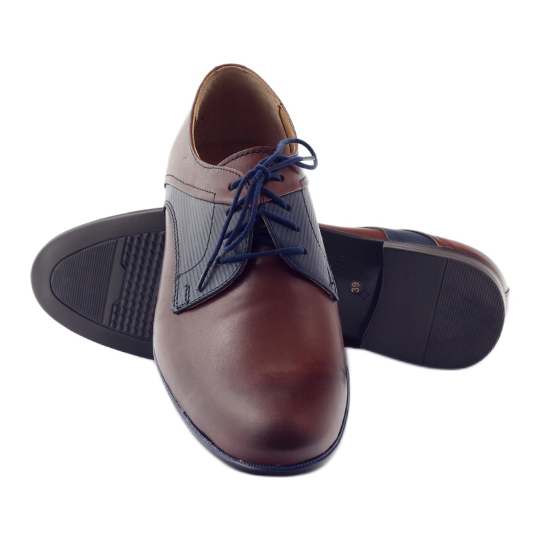 Herrenschuhe Tur 328 braun mehrfarbig 3