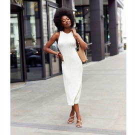 Wildleder High Heel Sandalen S.Barski LJ432-1 Beige 2