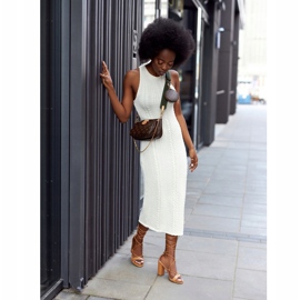 PS1 Gebundene Sandalen auf einer Kamel-Laufsteg-Bar braun 1