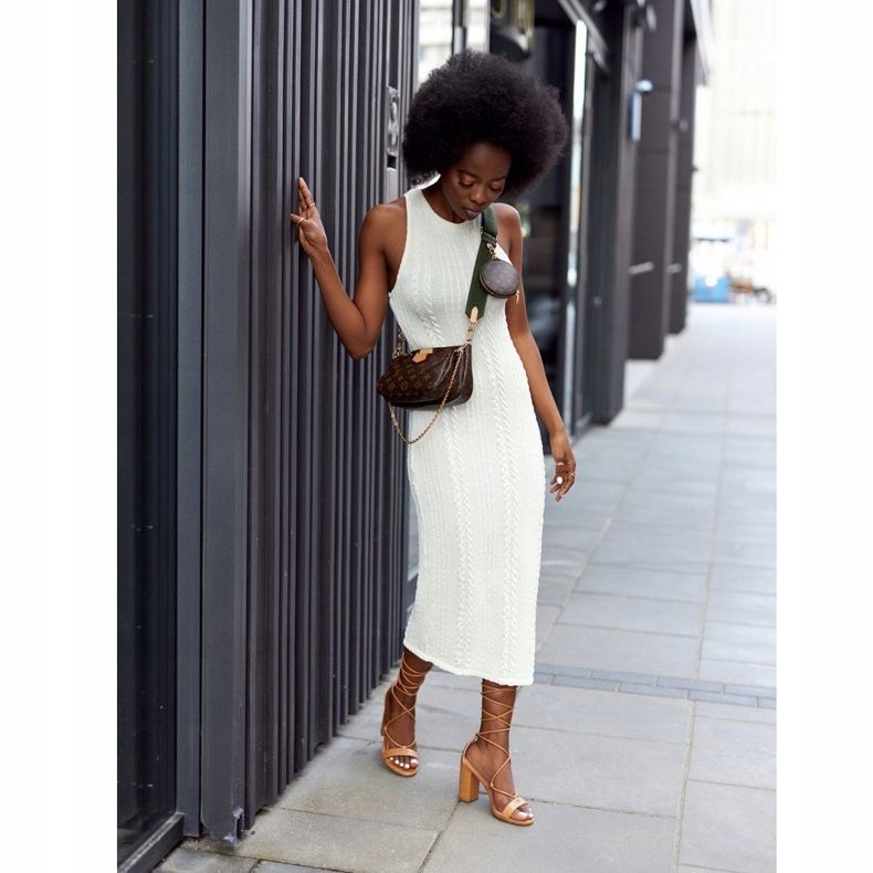 PS1 Gebundene Sandalen auf einer Kamel-Laufsteg-Bar braun 1