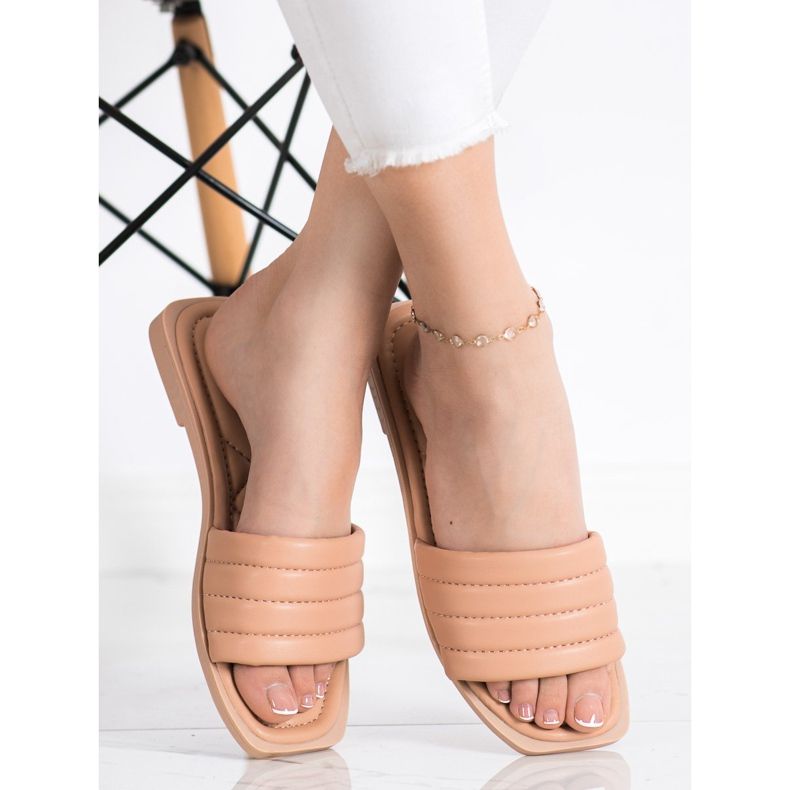 Seastar Bequeme lässige Hausschuhe beige 1