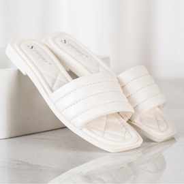 Seastar Bequeme lässige Hausschuhe weiß 2