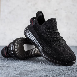 SHELOVET Textil-Sneaker auf der Plattform schwarz 1