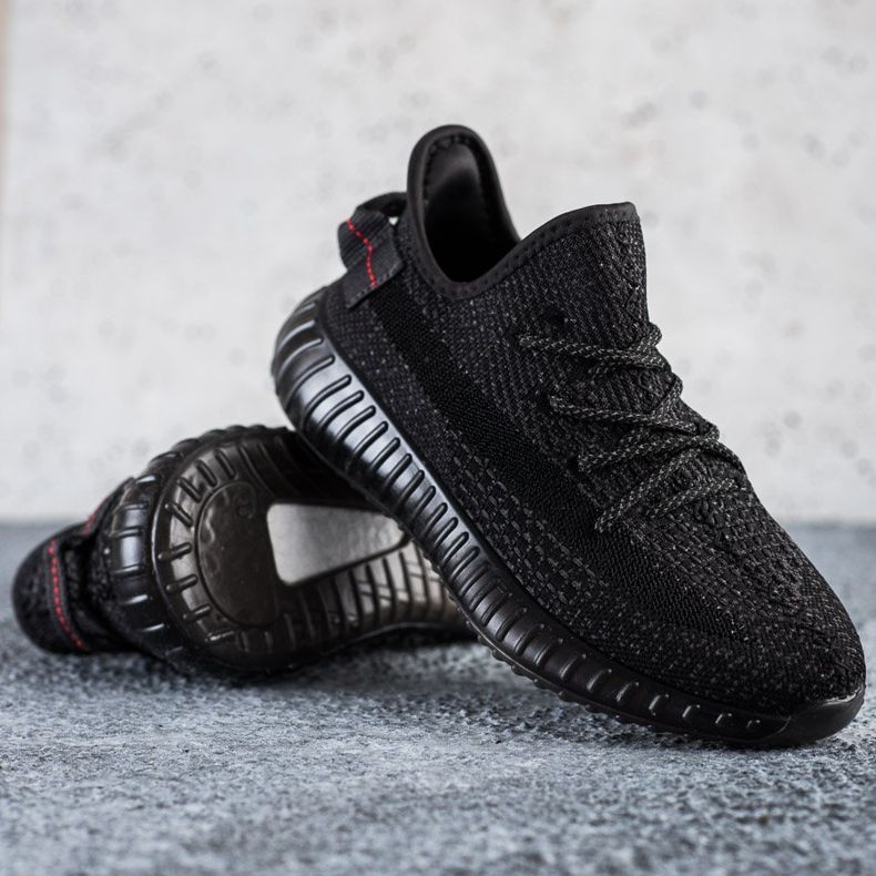 SHELOVET Textil-Sneaker auf der Plattform schwarz 1