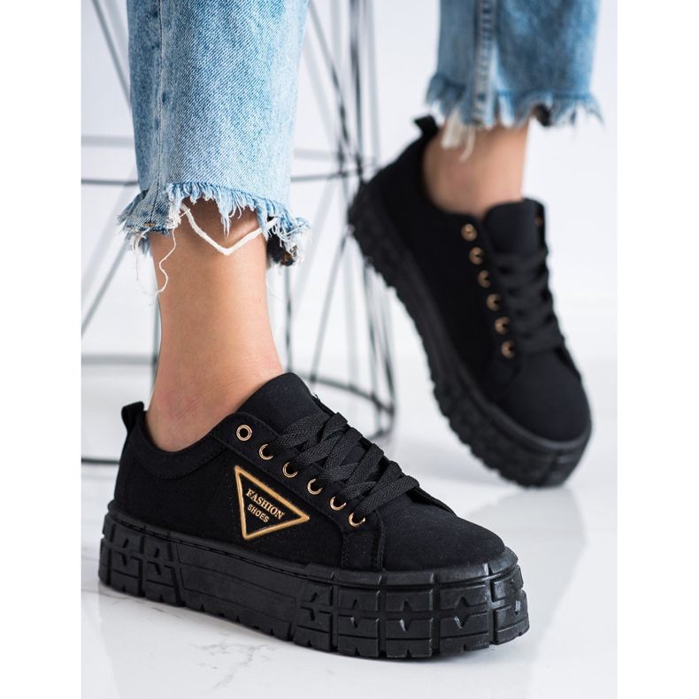 Goodin Schwarze Modeschuhe 1