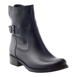 Damen Winterstiefel Arka 2844 marineblau 1