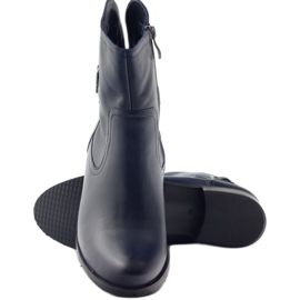 Damen Winterstiefel Arka 2844 marineblau 3