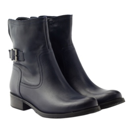Damen Winterstiefel Arka 2844 marineblau 4