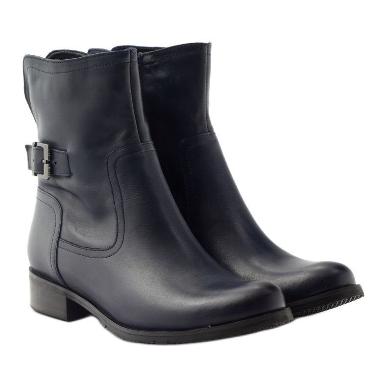 Damen Winterstiefel Arka 2844 marineblau 4