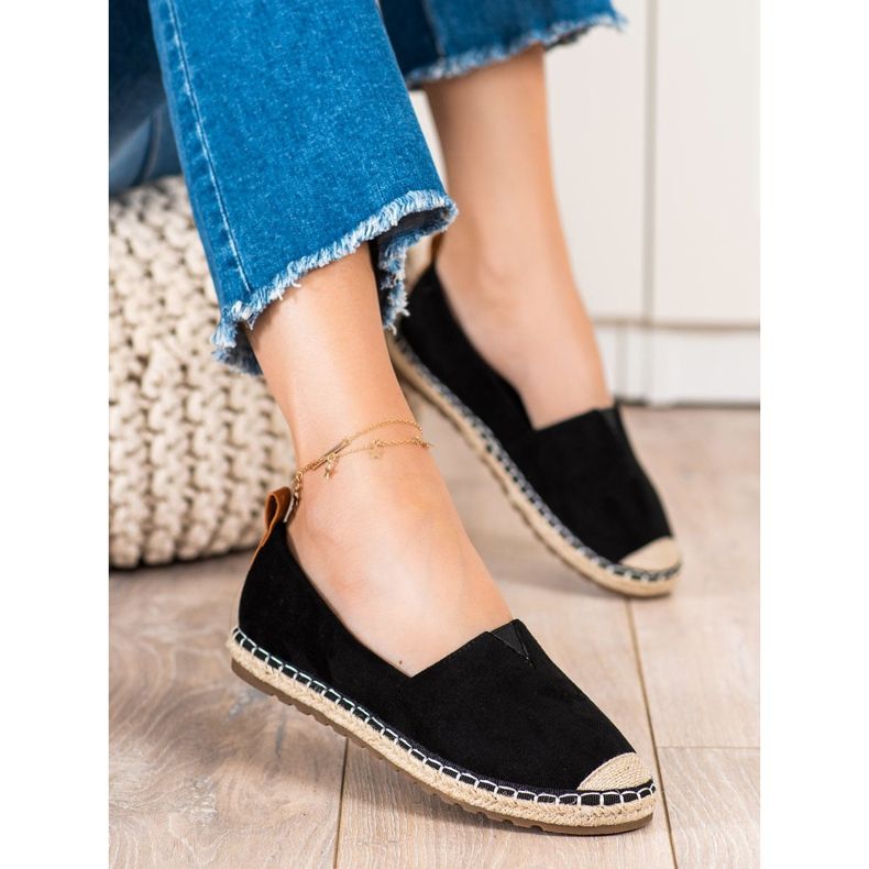 Queen Vivi Lässige Espadrilles schwarz 1