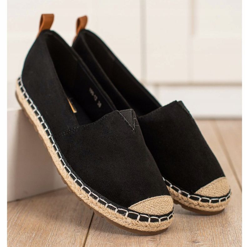 Queen Vivi Lässige Espadrilles schwarz 2
