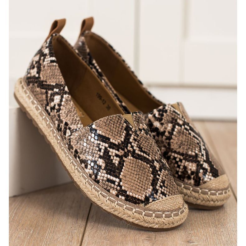 Queen Vivi Lässige Espadrilles braun 2