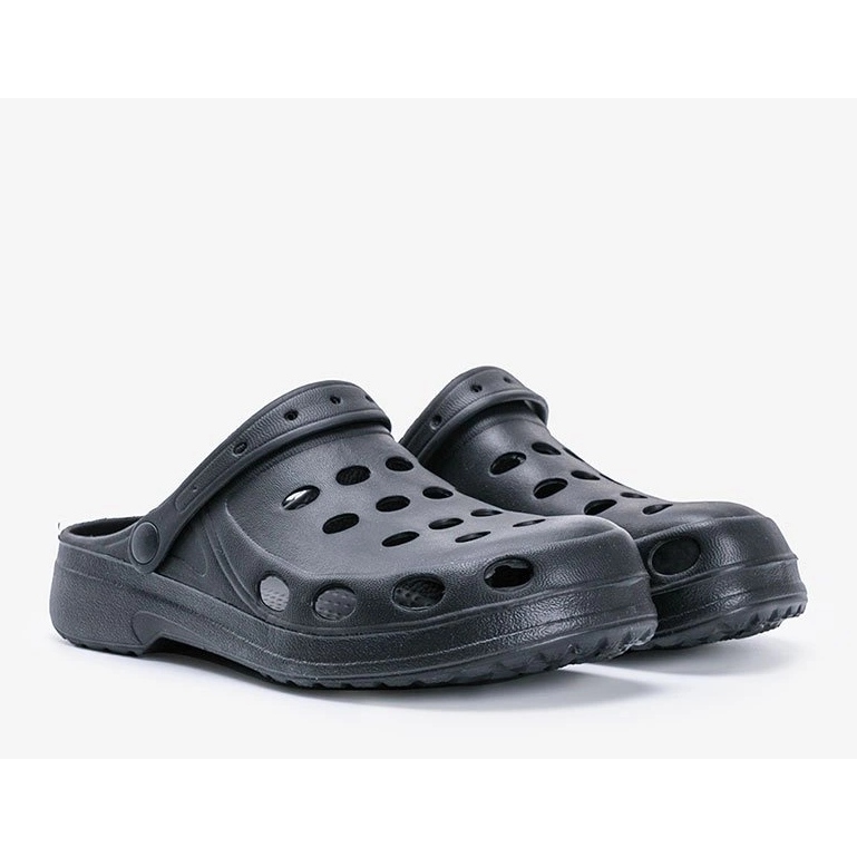 David schwarze Steuermannsschuhe für Herren 1