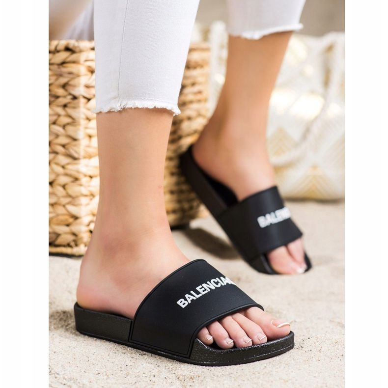 Seastar Klassische schwarze Hausschuhe 1