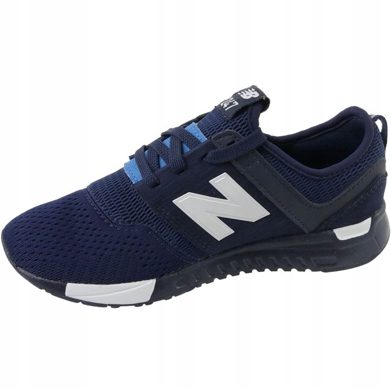 Schuhe New Balance Jr KL247C2G marineblau weiß 1