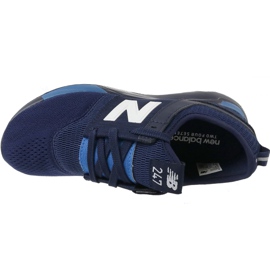Schuhe New Balance Jr KL247C2G marineblau weiß navy blau 2
