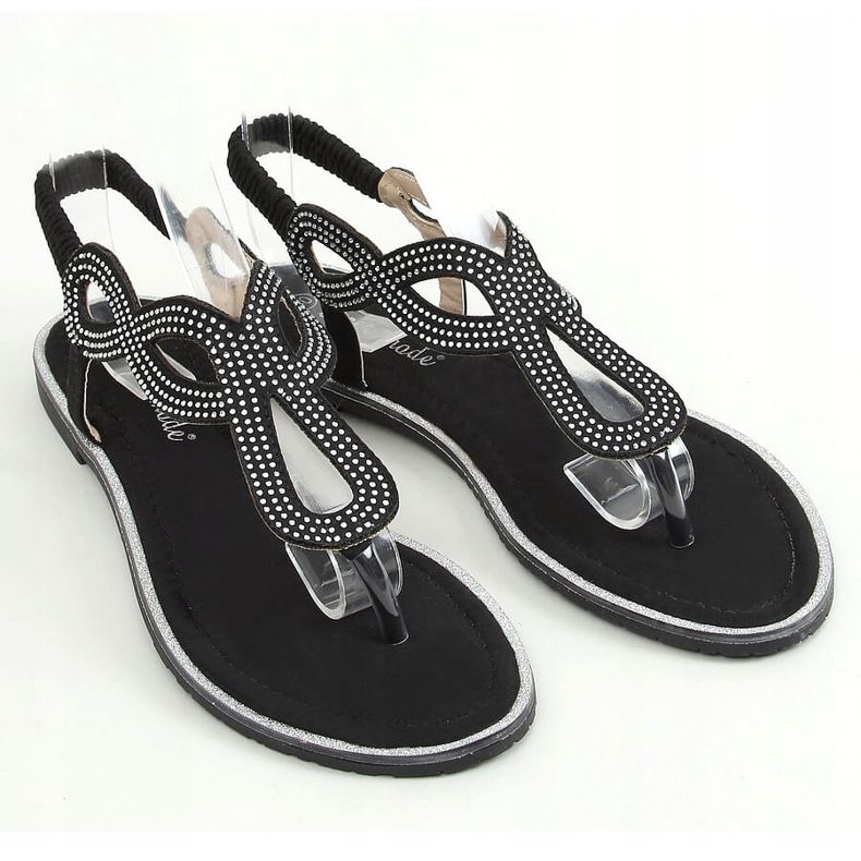 Schwarze Sandalen schwarz 6170 Schwarz 1