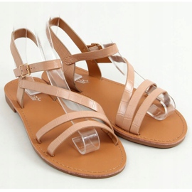 Damen Sandalen beige und rosa BH1651-SD Nude 1