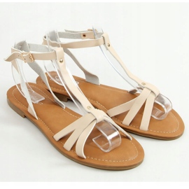Beige Sandalen für Damen Z5713 Beige 1