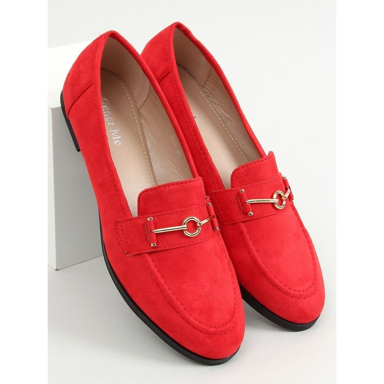 Rote Damen-Loafer GQ01 Rot 1