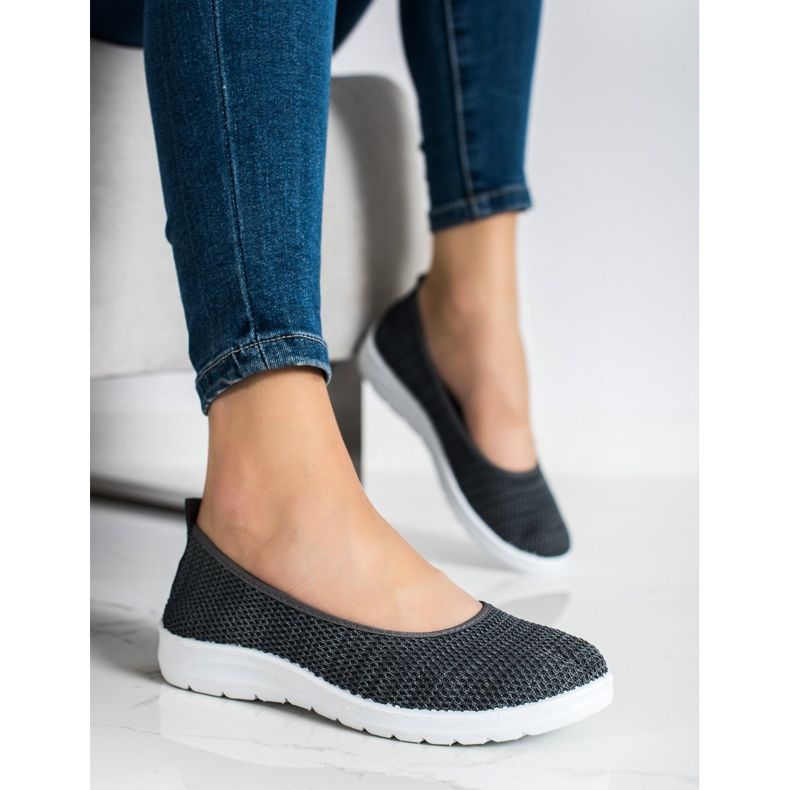 SHELOVET Slip-On-Sneakers grau 2