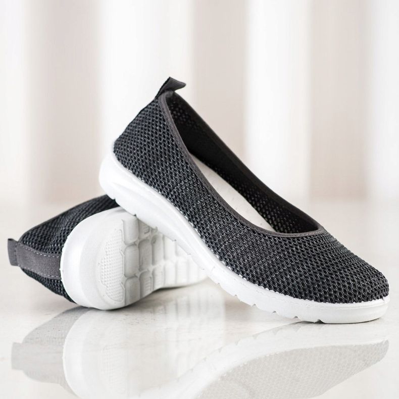 SHELOVET Slip-On-Sneakers grau 1