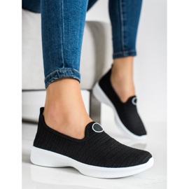 SHELOVET Sportschuhe zum Hineinschlüpfen schwarz 1