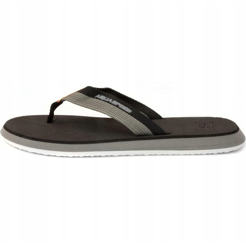Herren Badeschuhe Aqua-Speed ​​Lagos col 07 schwarz grau 2