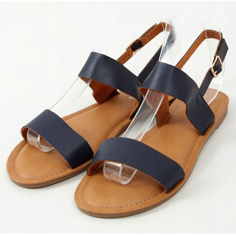Marineblaue Sandalen für Damen FF-505 Blue 1