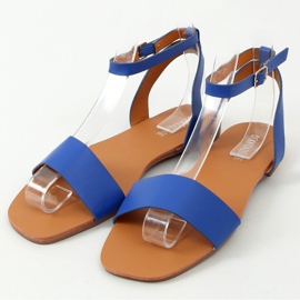 Sandalen mit Kette Cornflower HY23-11 Blau 1
