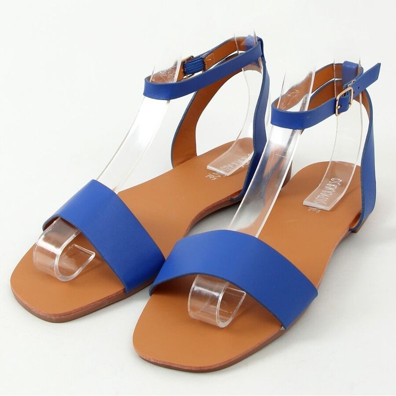 Sandalen mit Kette Cornflower HY23-11 Blau 1