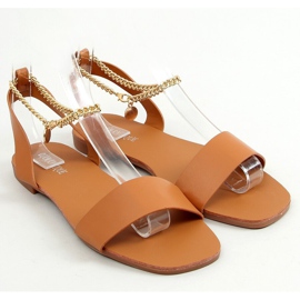 Sandalen mit Kette Camel HY23-11 Camel braun 1