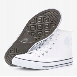 Savannah weiße Knöchel-Sneaker für Damen 1