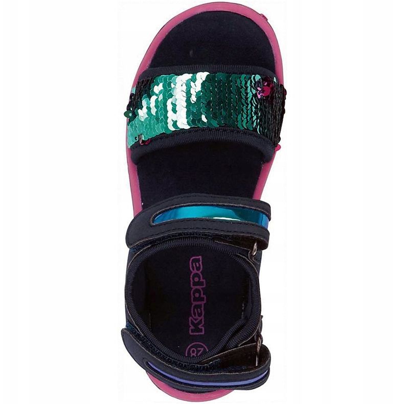 Sandalen für Kinder Kappa Seaqueen K Footwear Kids navy blue-pink 260767K 6722 marineblau rosa 1
