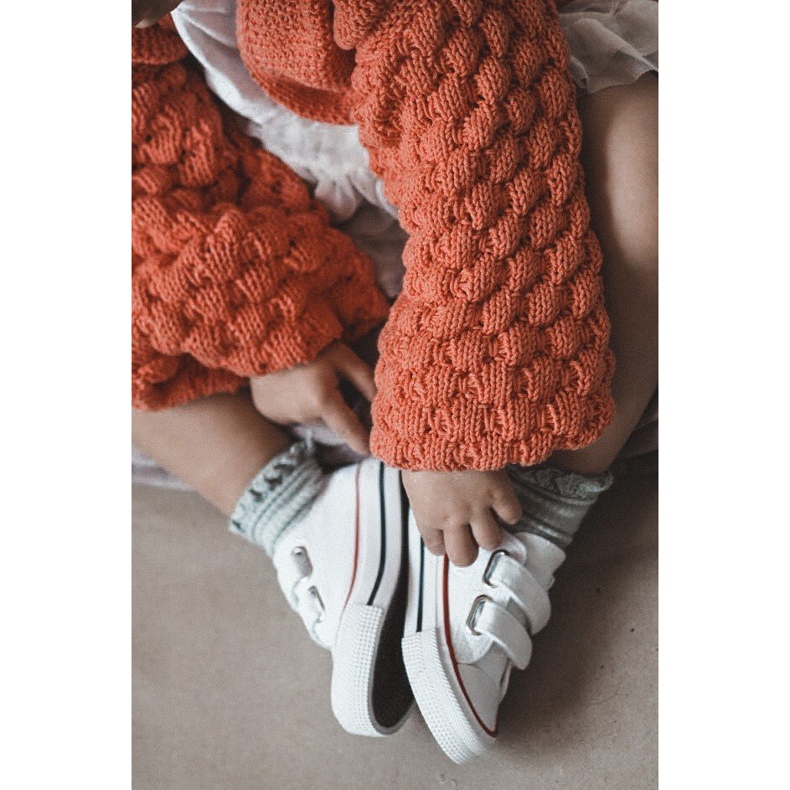 Kinder-Sneaker mit Klettverschluss Big Star HH374095 Weiß 8