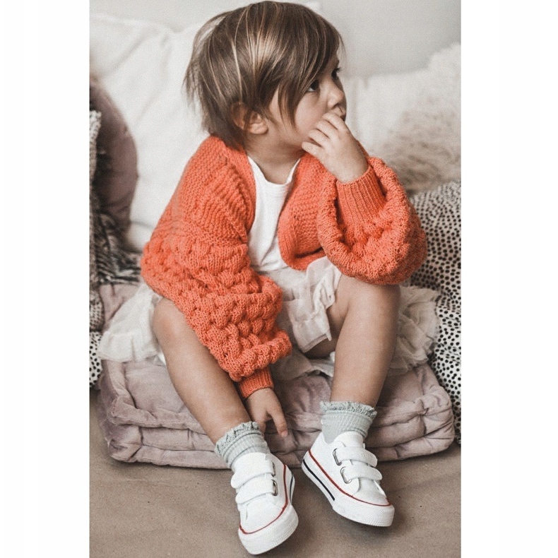 Kinder-Sneaker mit Klettverschluss Big Star HH374095 Weiß 2