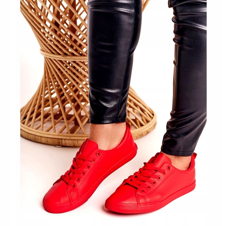 Damen Sneaker Big Star Rot DD274686 3