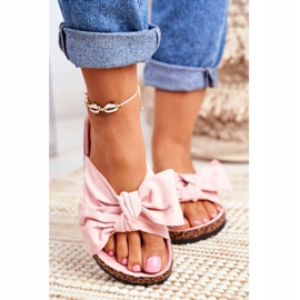 PS1 Damen Flip Flops mit Schleifen Wendy CK02P Pink rosa 2