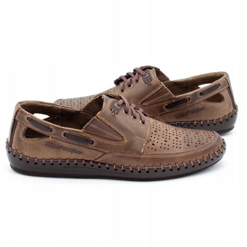 Polbut Herren Loafer J69L braun 1